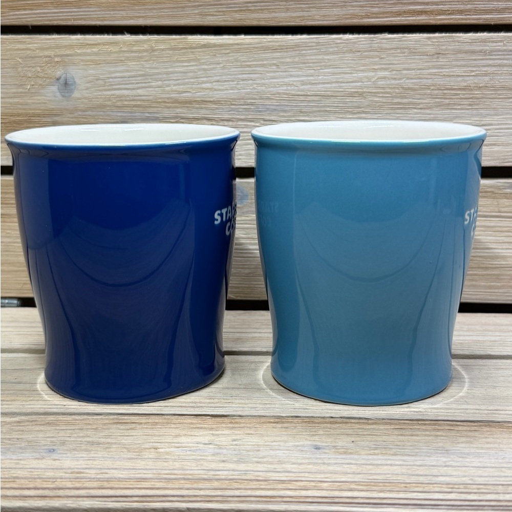 Starbucks Blue Mugs - Set of 2 - Picture 4 of 8